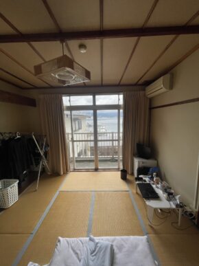 【施工前】畳敷きの和室客室