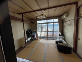 【施工前】畳敷きの和室客室